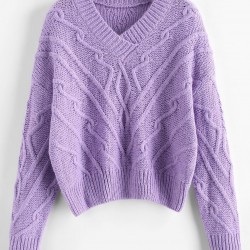 Chunky Cable Knit Sweater